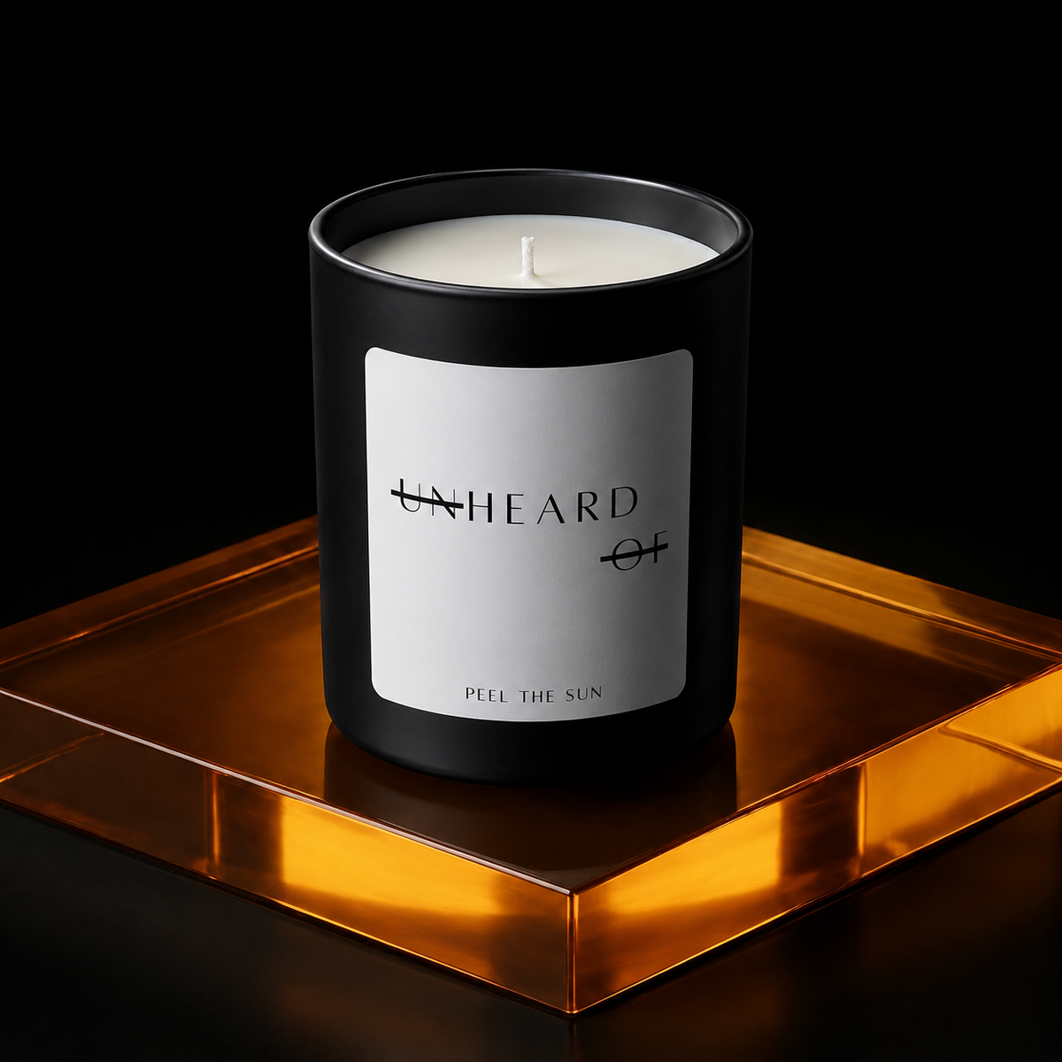 Peel The Sun | Smoked Citrus & Prosecco Candle