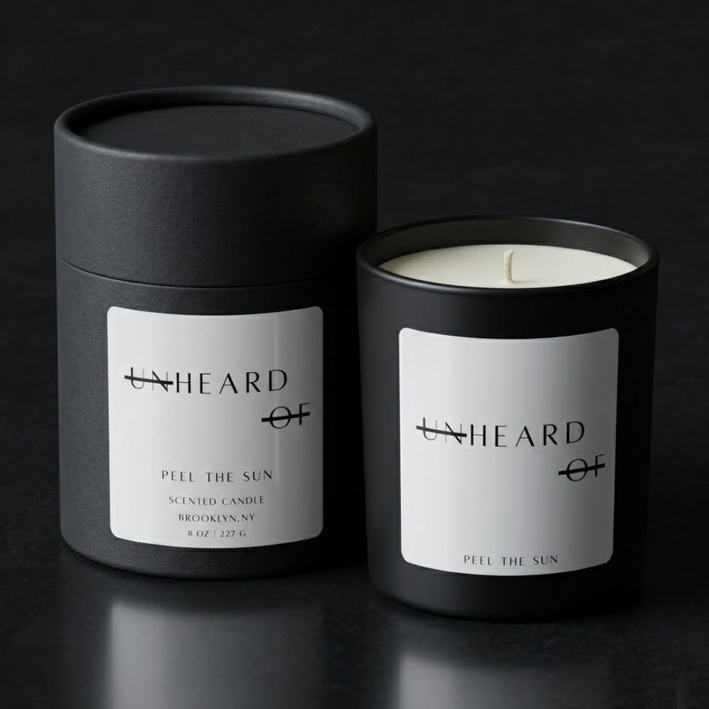Peel The Sun | Smoked Citrus & Prosecco Candle